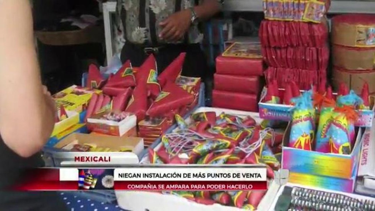 Ayuntamiento de Mexicali niega mas permisos de venta de cohetes