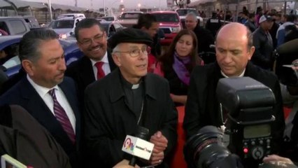 Bendicen la frontera a la víspera de la visita del Papa Francisco a Cd. Juárez