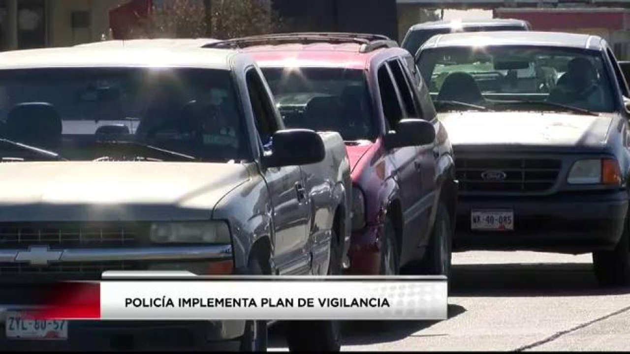 Policía Implementa Plan de Vigilancia