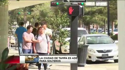La ciudad de Tampa es adecuada para solteros