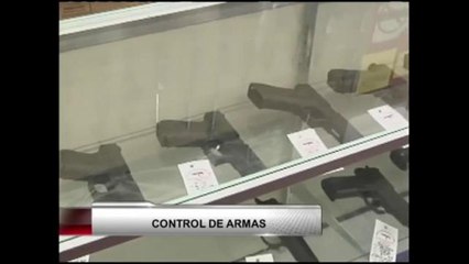 Someten un proyecto de ley para control de armas