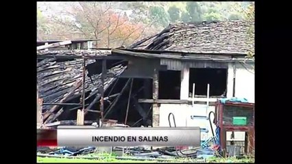 Incendio ocurrido en la calle Middle Field en Salinas