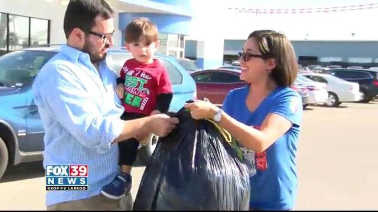 Our campaign to collect donations for kids from the rainbow room.