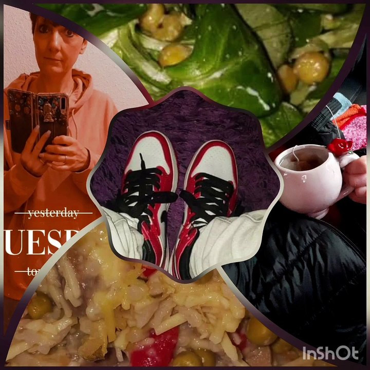 so geile Schuhe *Feldsalat*Risotto mit*Corona Tag 608