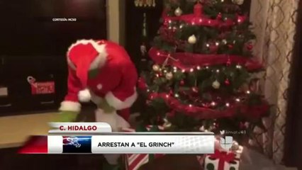 Arrestan al Grinch en el Condado Hidalgo