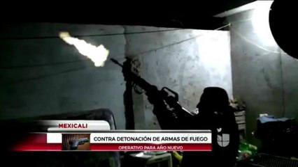 Policía de Mexicali realizará operativo contra detonación de armas de fuego