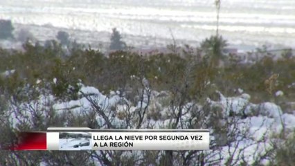 Sorprende a fronterizos segunda nevada