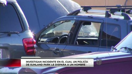 Investigan una balacera en Sunland Park que involucra a un oficial de la policía.