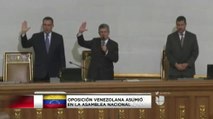 Oposición venezolana asumió la mayoría en la Asamblea Nacional