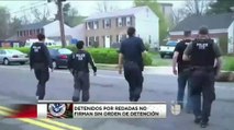 Detenidos por redadas no firman sin orden de detención