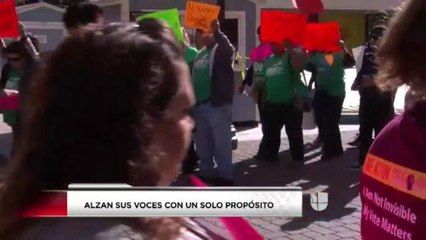 Alzan sus voces con un solo propósito