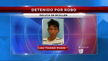 Detenido por serie de robos en McAllen