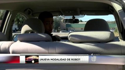 Nueva modalidad para robar autos