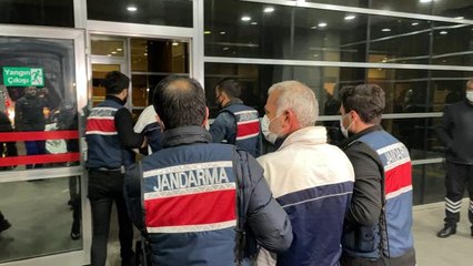 Yunanistan'a kaçarken yakalanan HDP'li eski belediye başkanı ile iş adamı Adıyaman'a getirildi