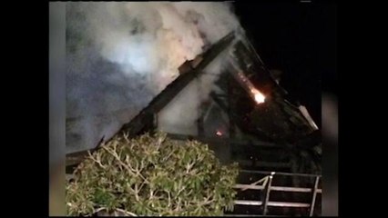 Incendio en Santa Bárbara
