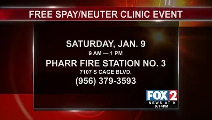 Animal Clinic Offering Free Spay/Neuter/Microchipping for South Pharr Residents