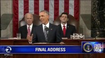 PRESIDENT OBAMA GIVES FINAL STATE OF THE UNION