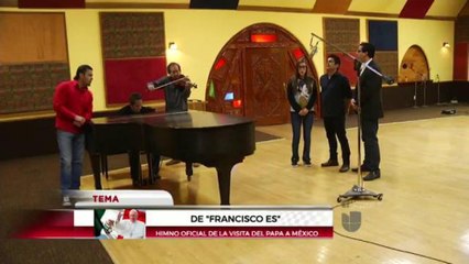 Grupo Desierto Vivo, autores de "Francisco Es", himno oficial de la visita del Papa Francisco a Méxi