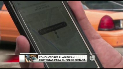 Conductores de Uber planifican protestas