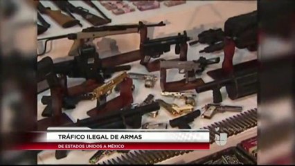 Descargar video: Tráfico de Armas de Estados Unidos a  México