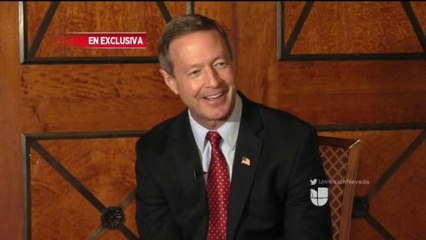Martin O'Malley habla en Exclusiva con Univision Nevada