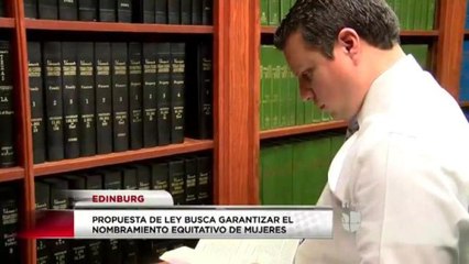 Propuesta de ley busca garantizar el nombramiento equitativo de mujeres