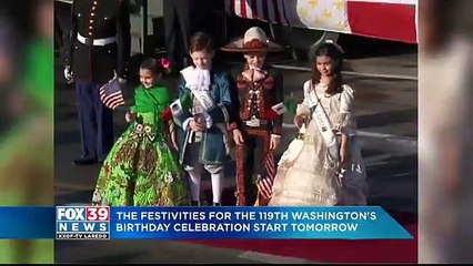 The 119th Washington's Birthday Celebration kicks off tomorrow.