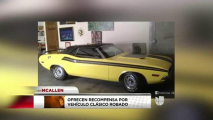 Roban en McAllen vehículo clásico, ofrecen 10mil dólares de recompensa