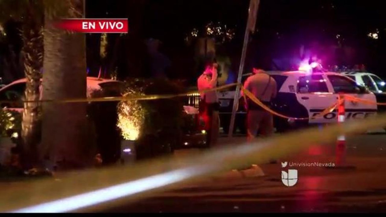 En el Strip Se Registra Tiroteo Involucrando a Oficiales de la Policía Metropolitana de Las Vegas