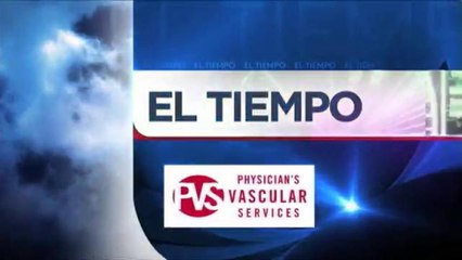 Pronóstico del Tiempo: Lunes 25 de Enero 5pm