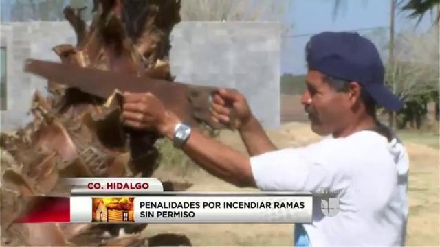 Multas por incendiar ramas sin permiso