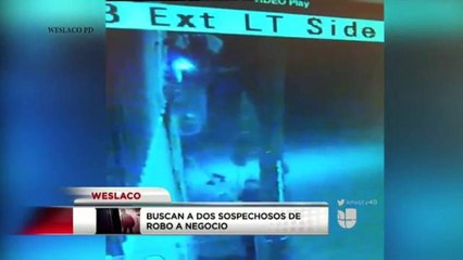 Buscan sospechosos de robo