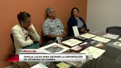 Familia lucha para detener deportación de veterano de guerra