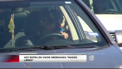 Entra en Vigor Ordenanza "Manos Libres"