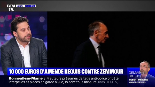 Propos sur les mineurs isolés: Me Patrick Klugman estime que les réquisitions laissaient entrevoir une justice laxiste, car Éric Zemmour a créé une industrie de la haine