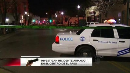 2 personas pierden la vida en el centro de El Paso