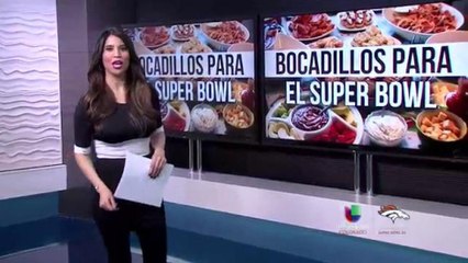 Recetas saludables de bocadillos para el Superbowl