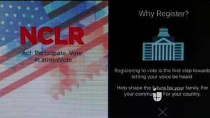 Aplicación para registrarse y votar