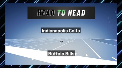 Indianapolis Colts at Buffalo Bills: Spread