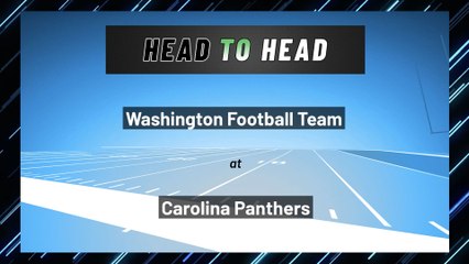 Washington Football Team at Carolina Panthers: Over/Under