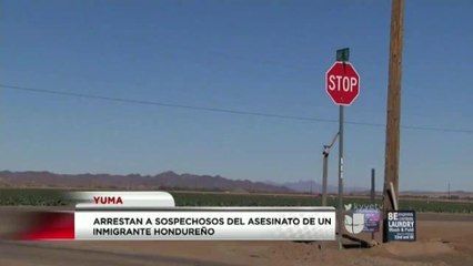 Arrestan a sospechosos del asesinato de un inmigrante