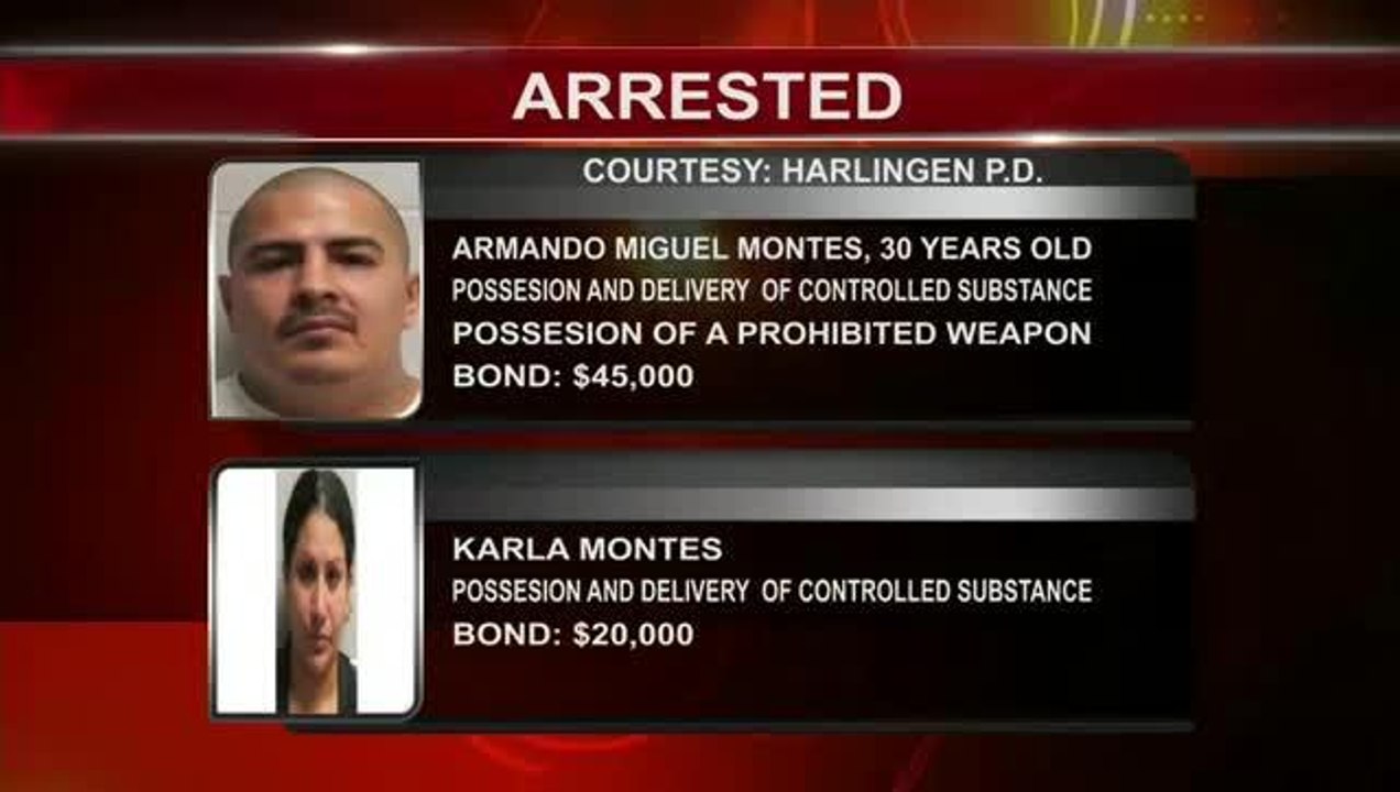 Two Arrested in Harlingen Narcotics Operation