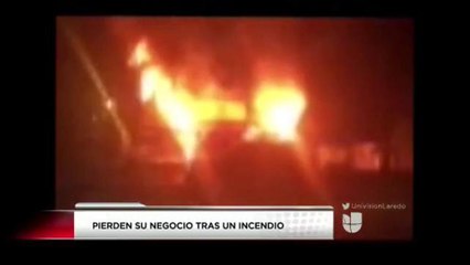 Investigan Incendio en Negocio