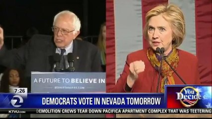 NEVADA VOTERS HEAD TO POLLS ON SATURDAY