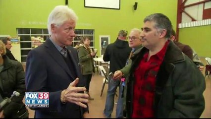 Former President Bill Clinton visit to Laredo.