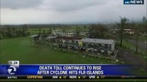 DEATH TOLL RISES IN FIJI ISLAND CYCLONE