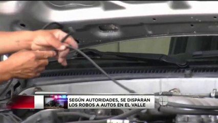 Aumento Alarmante en los Robos de Autos en el Valle