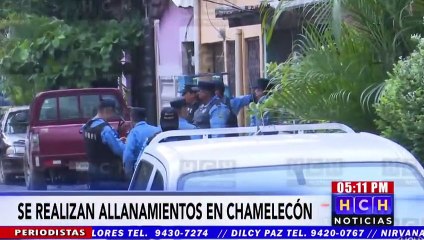 Decomisan bombas "Molotov" durante allanamientos en Chamelecón
