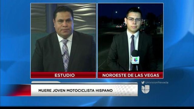 Hablan padres de joven hispano que falleció en una motocicleta en Las Vegas