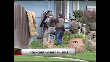 Atrincheramiento por calle Cherokee en Salinas